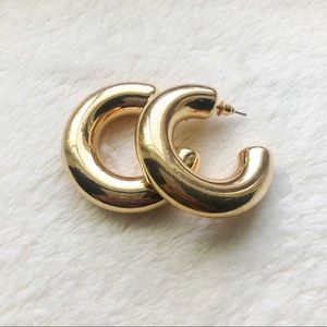 Chunky Hoop Earrings